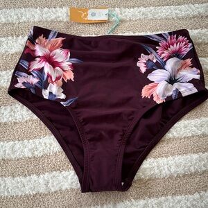 Kona Sol high waist bathing suit bottom